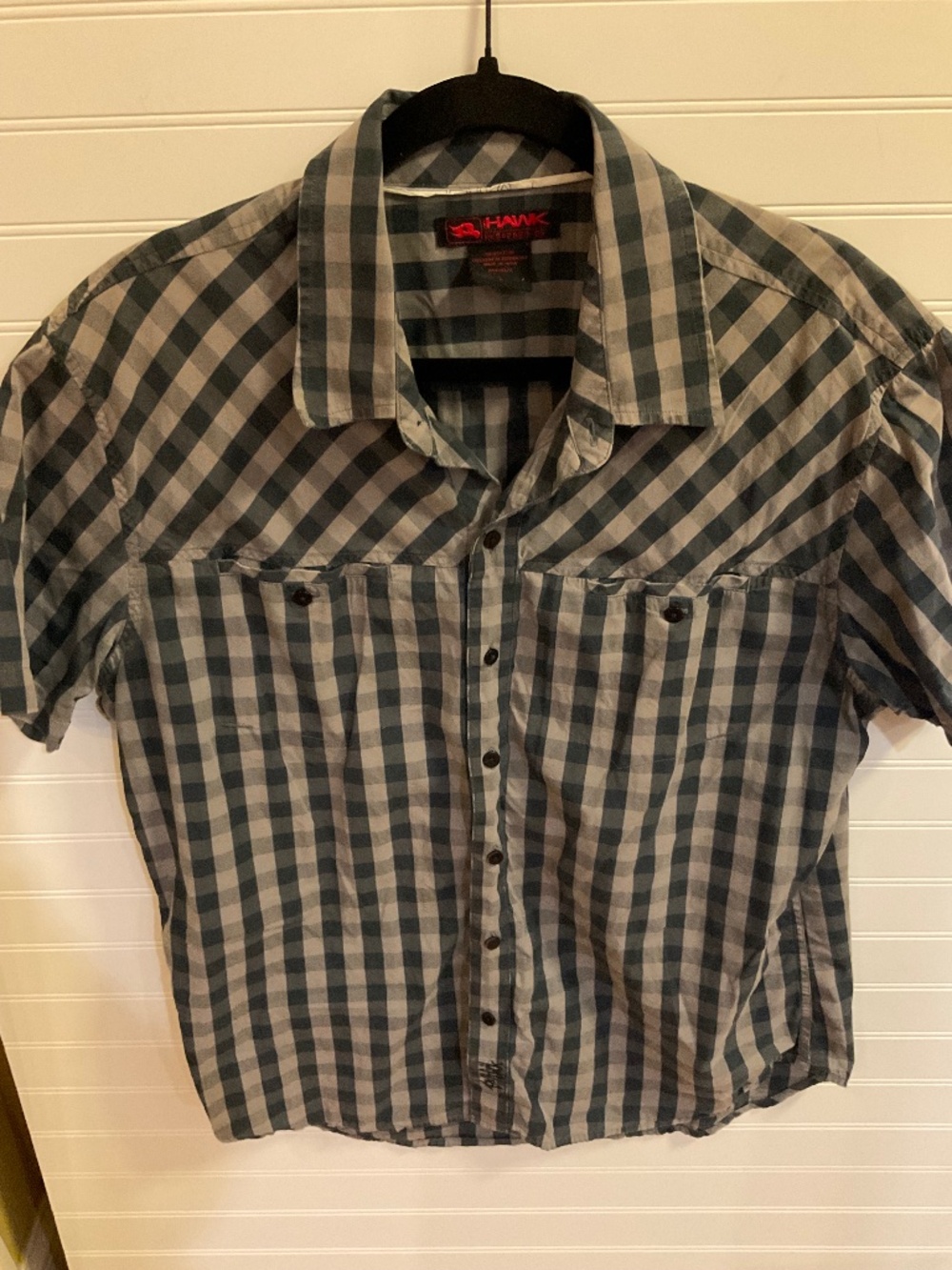 Tony Hawk HAWK Men’s Plaid Shirt Y2K Skate Streetwear Shirt Size: L Pre Owned